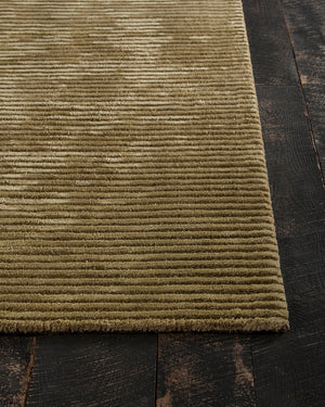 Chandra Rugs Angelo 60% Wool + 40% Viscose Hand-Tufted Solid Rug Green 9' x 13'