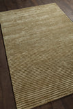 Chandra Rugs Angelo 60% Wool + 40% Viscose Hand-Tufted Solid Rug Green 9' x 13'