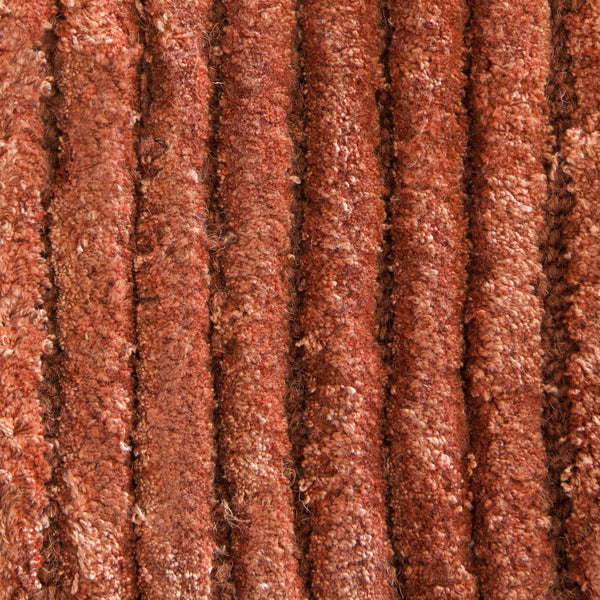 Chandra Rugs Angelo 60% Wool + 40% Viscose Hand-Tufted Solid Rug Orange 9' x 13'