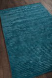 Chandra Rugs Angelo 60% Wool + 40% Viscose Hand-Tufted Solid Rug Blue 9' x 13'