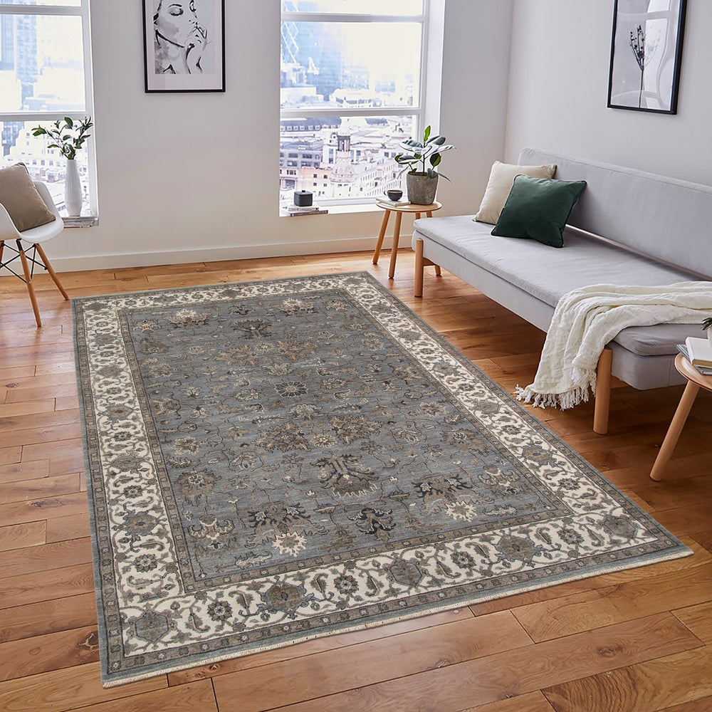 AMER Rugs Antiquity ANQ-11 Hand-Knotted Persian Classic Area Rug Gray 12' x 15'