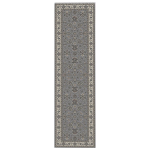 AMER Rugs Antiquity ANQ-11 Hand-Knotted Persian Classic Area Rug Gray 2'6" x 10'