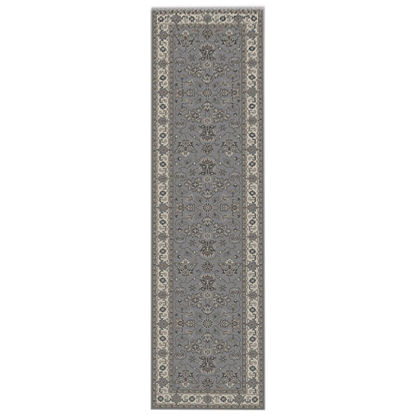 AMER Rugs Antiquity ANQ-11 Hand-Knotted Persian Classic Area Rug Gray 2'6" x 10'