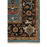 AMER Rugs Antiquity ANQ-12 Hand-Knotted Persian Classic Area Rug Turquoise 2'6" x 10'