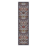 AMER Rugs Antiquity ANQ-15 Hand-Knotted Persian Classic Area Rug Navy 2'6" x 10'