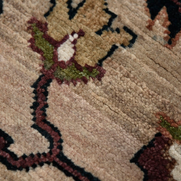 AMER Rugs Antiquity ANQ-8 Hand-Knotted Persian Classic Area Rug Tan 2'6" x 10'