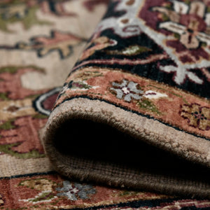 AMER Rugs Antiquity ANQ-8 Hand-Knotted Persian Classic Area Rug Tan 2'6" x 10'