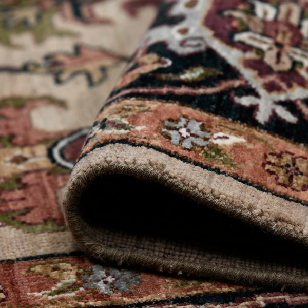 AMER Rugs Antiquity ANQ-8 Hand-Knotted Persian Classic Area Rug Tan 2'6" x 10'