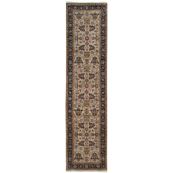 AMER Rugs Antiquity ANQ-8 Hand-Knotted Persian Classic Area Rug Tan 2'6" x 10'