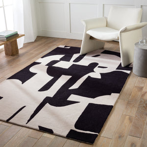 Jaipur Living Anthem Collection ANT01 Noverre 60% Wool 40% Viscose Handmade Modern Abstract Rug RUG153385