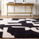 Jaipur Living Anthem Collection ANT01 Noverre 60% Wool 40% Viscose Handmade Modern Abstract Rug RUG153385