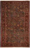 Antique 100% Wool Pile Rug in Assorted 5ft x 8ft