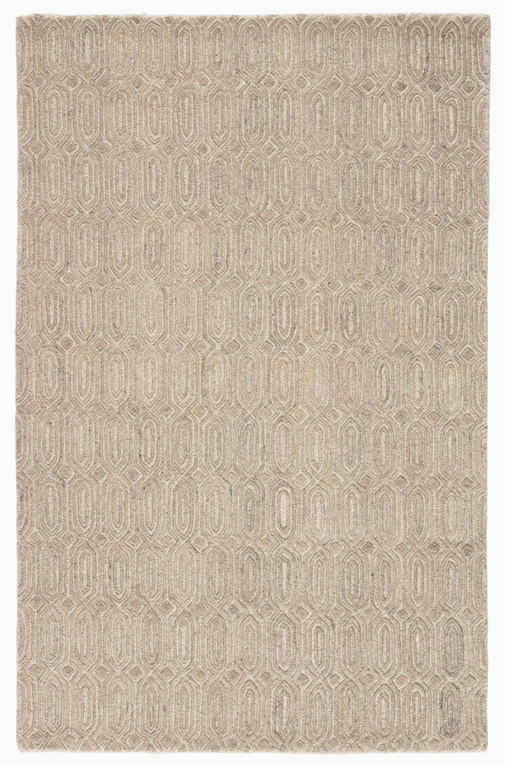 Jaipur Living Chaise Handmade Geometric Beige Area Rug (10'X14')