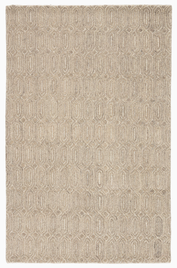 Jaipur Living Chaise Handmade Geometric Beige Area Rug (10'X14')