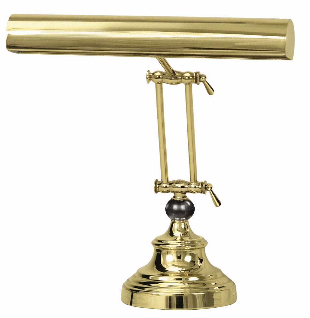 Advent 14" Polished Brass Piano/Desk Lamp
