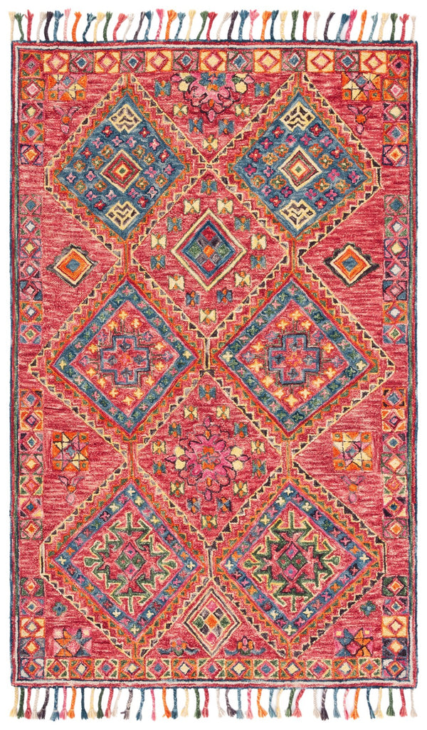 Safavieh Aspen 111 Hand Tufted 85% Wool/15% Cotton Bohemian Rug APN111Q-8