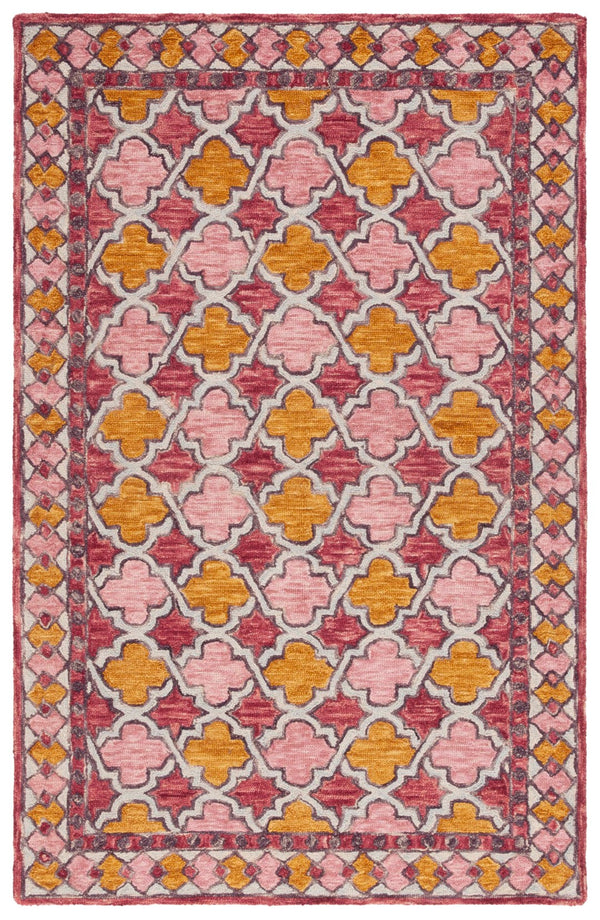Safavieh Aspen 121 Hand Tufted 85% Wool/15% Cotton Bohemian Rug APN121U-8
