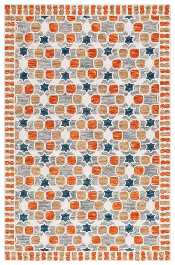 Safavieh Aspen 128 Hand Tufted 85% Wool/15% Cotton Bohemian Rug APN128A-8