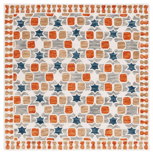 Safavieh Aspen 128 Hand Tufted 85% Wool/15% Cotton Bohemian Rug APN128A-8
