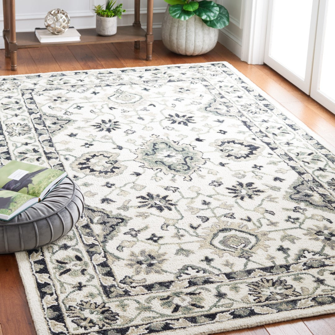Aspen Hand Tufted Bohemian Area Rug - Luxurious 85% Wool Design for Ch