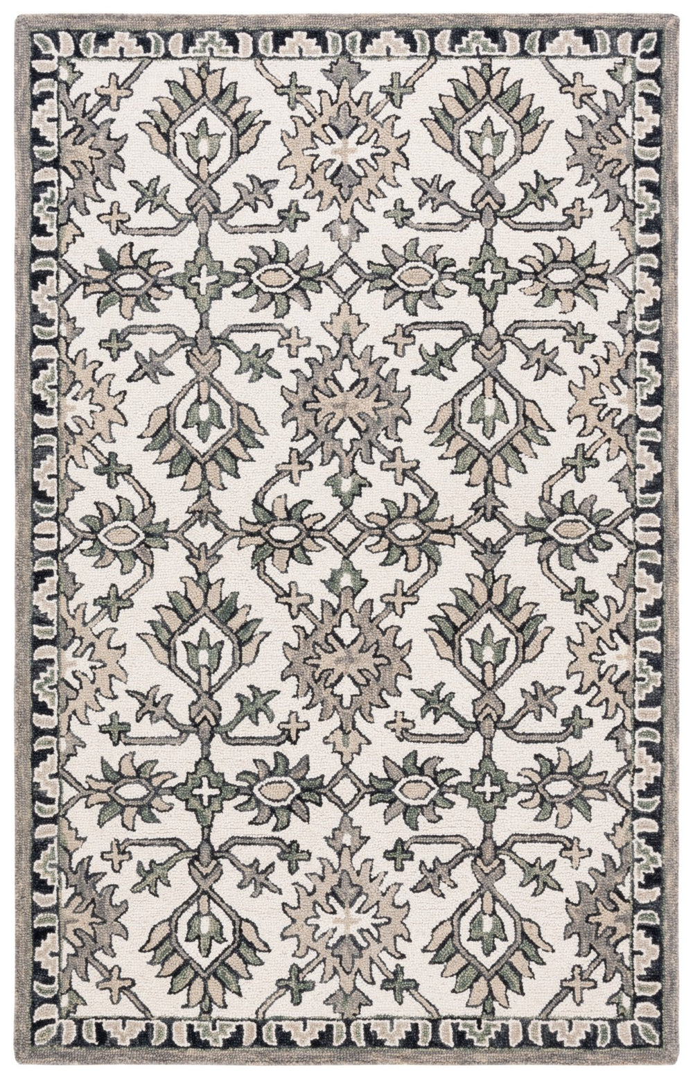 Safavieh Aspen 135 Hand Tufted 85% Wool/15% Cotton Bohemian Rug APN135A-8
