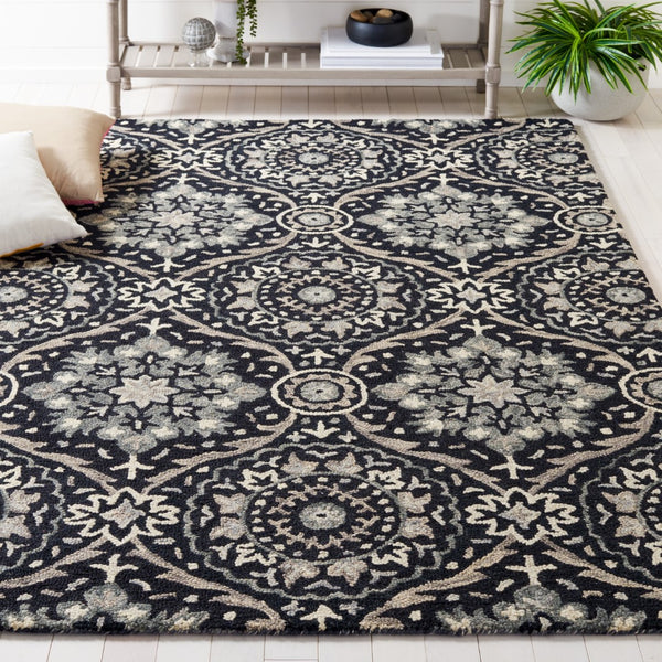 Safavieh Aspen 141 Hand Tufted 85% Wool/15% Cotton Bohemian Rug APN141Z-8