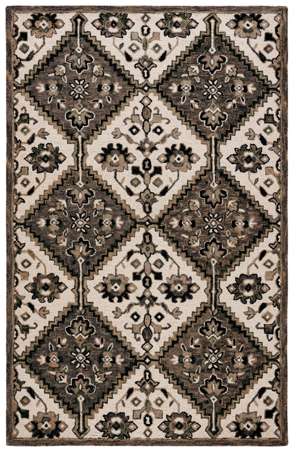 Safavieh Aspen 142 Hand Tufted 85% Wool/15% Cotton Bohemian Rug APN142A-8