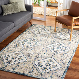 Safavieh Aspen 142 Hand Tufted 85% Wool/15% Cotton Bohemian Rug APN142F-8