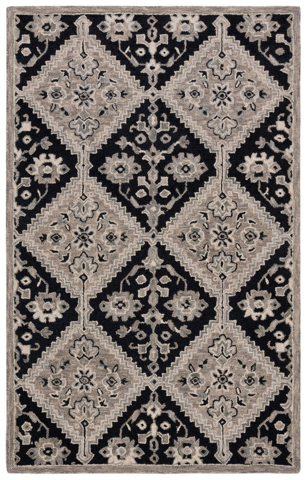 Safavieh Aspen 142 Hand Tufted 85% Wool/15% Cotton Bohemian Rug APN142Z-8