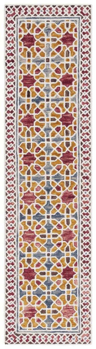 Safavieh Aspen 149 Hand Tufted 85% Wool/15% Cotton Bohemian Rug APN149Q-8