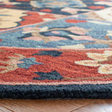 Aspen 402 Hand Tufted 80% Wool, 20% Cotton Bohemian Rug Red / Gold 80% Wool, 20% Cotton APN402Q-7R