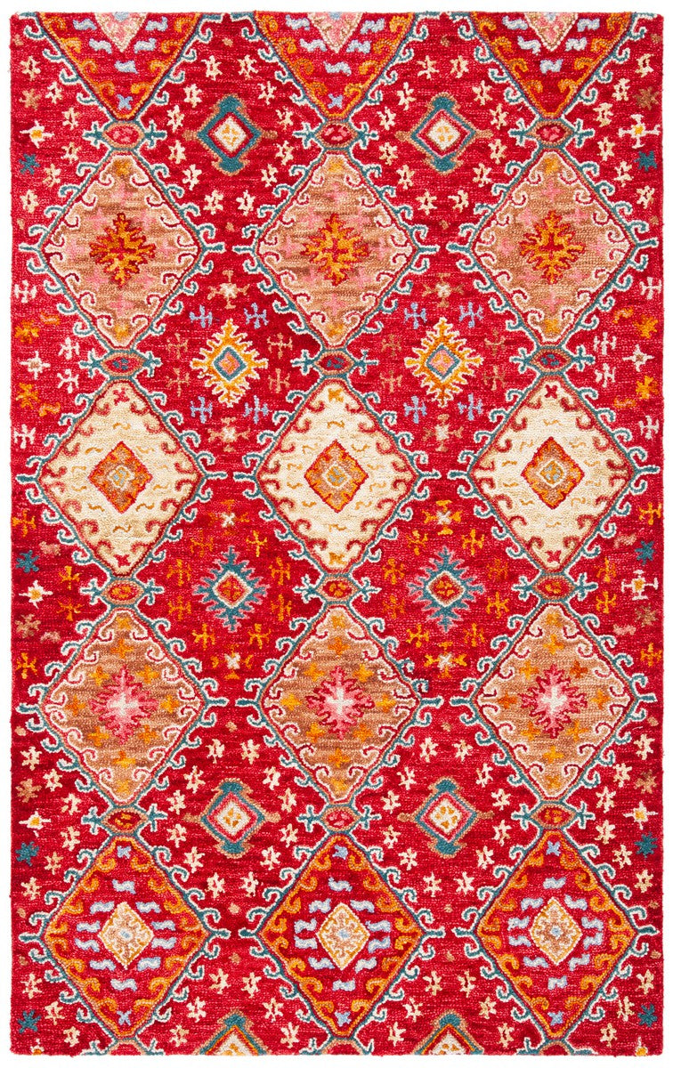 Safavieh Aspen 529 Hand Tufted 80% Wool/20% Cotton Bohemian Rug APN529Q-9