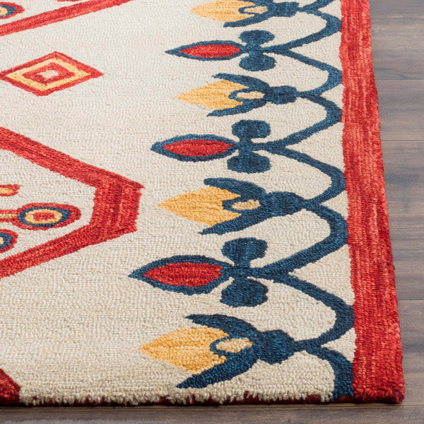 Aspen Hand Tufted Wool Pile Bohemian Rug - Luxurious Design for Cozy Home Décor and Style