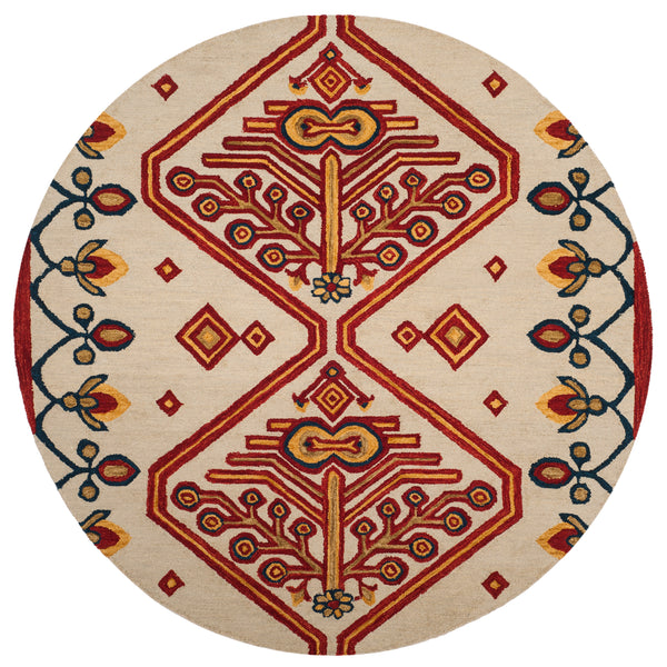 Aspen Hand Tufted Wool Pile Bohemian Rug - Luxurious Design for Cozy Home Décor and Style