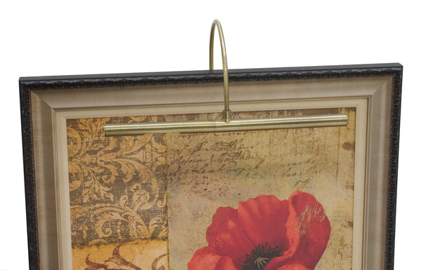 Advent Profile 16" Antique Brass Picture Light