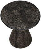 Noir Pedestal Side Table AR-199BF