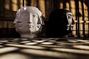 Noir Multi-Face Stool AR-207WFC