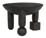 Noir Delfi Side Table AR-302BF