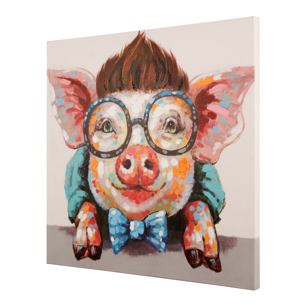 Yosemite Home Decor Sophisticated Swine AR15F00527-YHD