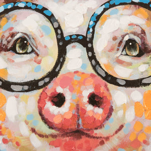 Yosemite Home Decor Sophisticated Swine AR15F00527-YHD