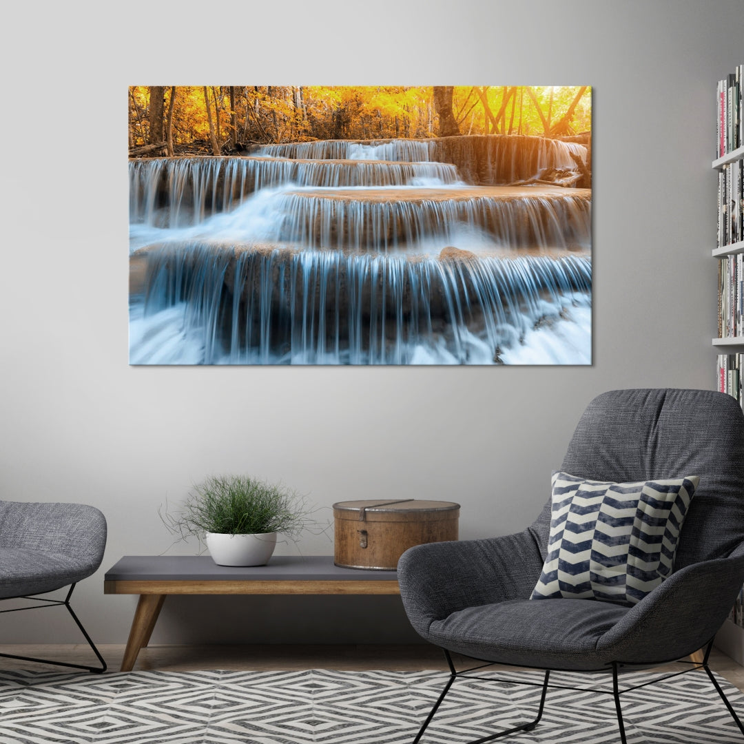Yosemite Home Decor Waterfall Art - Thumbnail 2