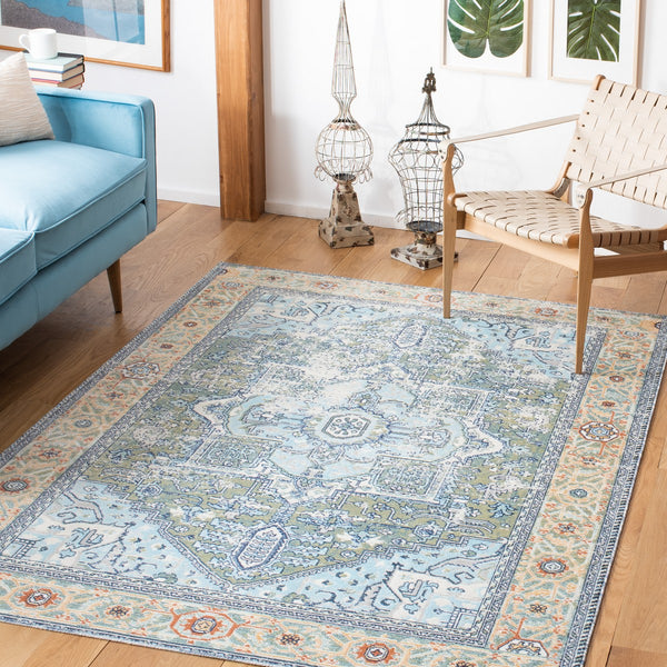 Safavieh Aria Power Loomed Polypropylene Traditional Rug ARA580Y-6