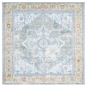 Safavieh Aria Power Loomed Polypropylene Traditional Rug ARA580Y-7SQ