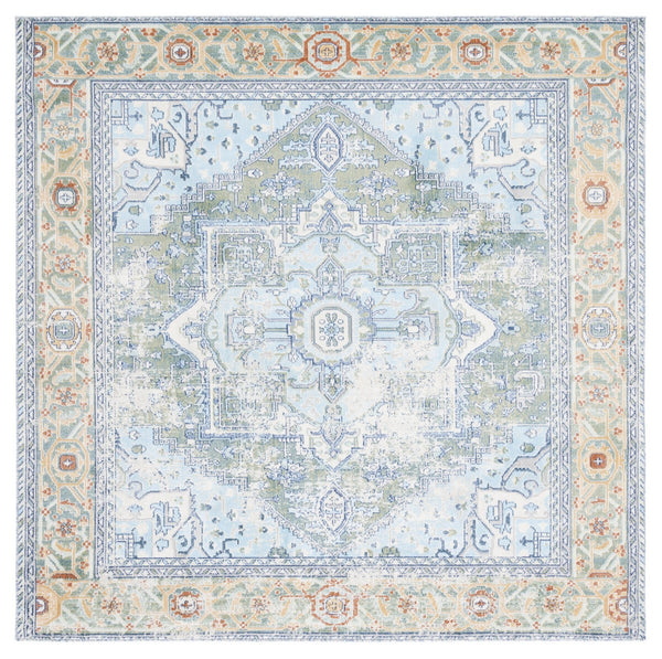 Safavieh Aria Power Loomed Polypropylene Traditional Rug ARA580Y-7SQ