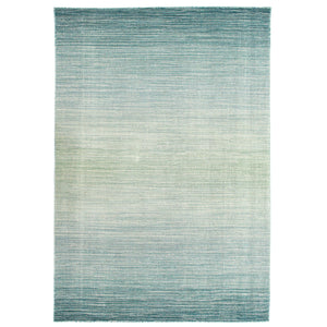 Trans-Ocean Liora Manne Aruba Ombre Casual Indoor Hand Loomed 100% Wool Rug Aqua 8'3" x 11'6"