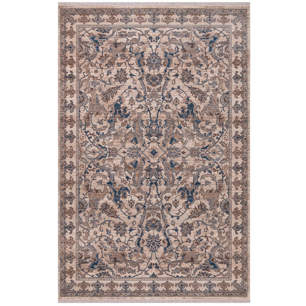 AMER Rugs Arcadia ARC-1 Power-Loomed Oriental Classic Area Rug Ivory 9'1" x 12'9"