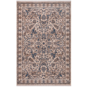 AMER Rugs Arcadia ARC-1 Power-Loomed Oriental Classic Area Rug Ivory 9'1" x 12'9"