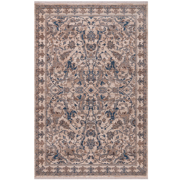 AMER Rugs Arcadia ARC-1 Power-Loomed Oriental Classic Area Rug Ivory 9'1" x 12'9"