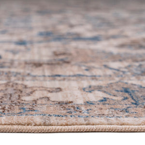 AMER Rugs Arcadia ARC-1 Power-Loomed Oriental Classic Area Rug Ivory 9'1" x 12'9"