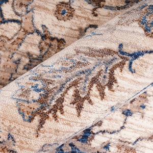 AMER Rugs Arcadia ARC-1 Power-Loomed Oriental Classic Area Rug Ivory 9'1" x 12'9"